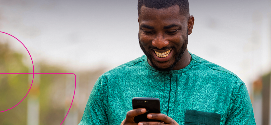 Ejemplo de cliente satisfecho con contenido condicional